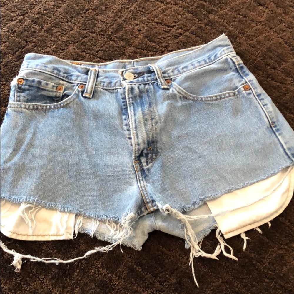 Urban Renewal/ Levi’s Size S denim cutoffs - new